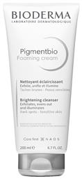 Pigmentbio Foaming Cream Κρέμα Καθαρισμού Προσώπου 200ml Bioderma