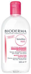 Sensibio H2O Micellar Water Ντεμακιγιάζ 500ml Bioderma