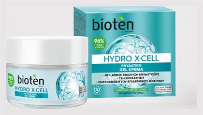 Hydro X-Cell 72ωρο Ενυδατικό Gel Προσώπου Ημέρας για Κανονικές/Μικτές Επιδερμίδες 50ml Bioten