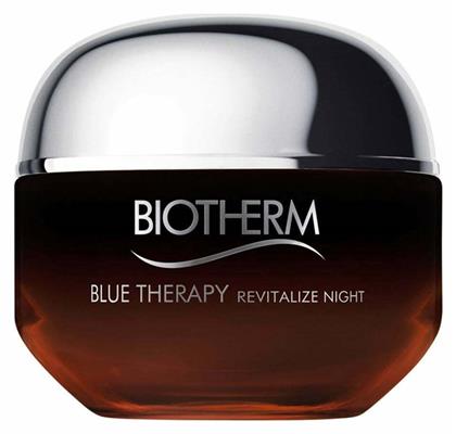 Blue Therapy Amber Algae Revitalize Αντιγηραντική Κρέμα Νυκτός 50ml Biotherm