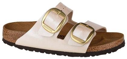 Arizona Graceful Δερμάτινα Γυναικεία Σανδάλια Ανατομικά Pearl White Birkenstock από το Plus4u