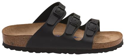 Florida Birko-Flor Γυναικεία Σανδάλια σε Μαύρο Χρώμα Birkenstock