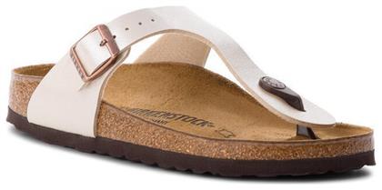 Birkenstock Gizeh Γυναικεία Σανδάλια Ανατομικά σε Λευκό Χρώμα από το Outletcenter