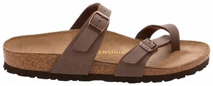 Mayari Birko-Flor Γυναικεία Σανδάλια Ανατομικά Mocha Regular Fit Birkenstock από το Cosmossport