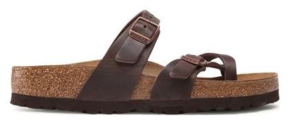 Mayari Oiled Leather Δερμάτινα Γυναικεία Σανδάλια Habana Birkenstock