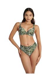 Amazon Stripes Bikini Σουτιέν Πρασινο Blu4u