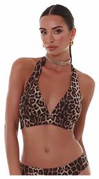 Animal Power Bikini Τριγωνάκι Καφέ Bluepoint