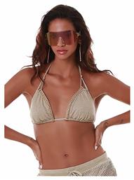 Gold Net Bikini Τριγωνάκι Gold Bluepoint