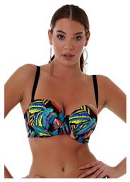 Strapless Bikini Top με Ενίσχυση Blue Bluepoint