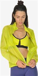 BodyTalk 171-909829 Κοντό Γυναικείο Μπουφάν Αντιανεμικό για Άνοιξη/Φθινόπωρο Κίτρινο από το Zakcret Sports