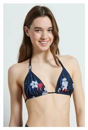 Bikini Τριγωνάκι Floral Μαύρο BodyTalk