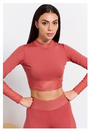 Γυναικείο Crop Top Μακρυμάνικο Κόκκινο BodyTalk