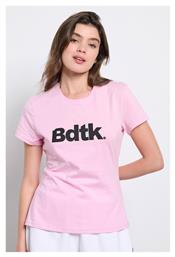 BodyTalk Γυναικείο T-shirt Ροζ από το Karakikes