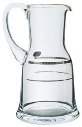 Κανάτα Elisabeth Leaf Platin Κρυστάλλινη 1500ml Bohemia