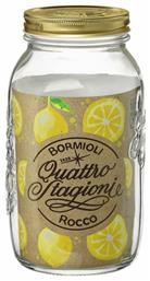 Quatro Stagioni Βάζο Γενικής Χρήσης με Καπάκι Γυάλινο Διάφανο 1500ml Bormioli Rocco