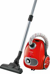Bosch BGL35MON14 Ηλεκτρική Σκούπα 600W με Σακούλα 4lt Κόκκινη από το Elektrostore24