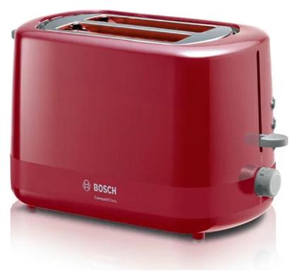 TAT 3A114 Φρυγανιέρα 2 Θέσεων 800W Κόκκινη Bosch