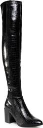 Μπότες STEVE MADDEN - Jacey SM11001230-02002-066 Black Croco - Steve Madden από το Epapoutsia