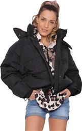 Μπουφάν Oversize Σε Μαύρο από το Capriccio
