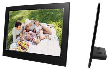 DigiFrame 10 slim Ψηφιακή Κορνίζα LED 10.1'' Ανάλυσης 1024x600 Μαύρη Braun Phototechnik