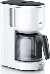Braun PurEase KF 3100 Καφετιέρα Φίλτρου 1000W White από το Notos