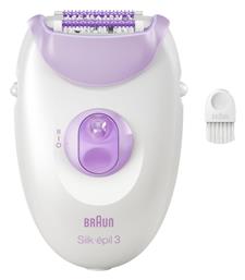 Silk-Epil 3 Αποτριχωτική Μηχανή Epilator για Σώμα & Μπικίνι SE3000 Braun