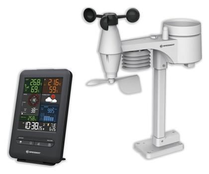 Beaufort 5-in-1 Weather Centre 7002525 Ασύρματος Μετεωρολογικός Σταθμός Ψηφιακός Επιτραπέζιος Μαύρος Bresser