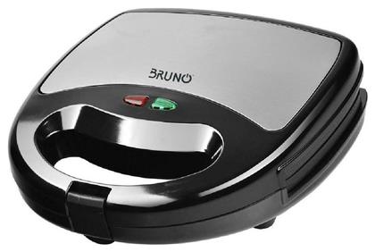 BRN-0025 Τοστιέρα για 2 Τοστ 750W Inox Bruno