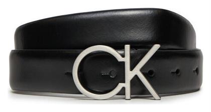 Belt Δερμάτινη Γυναικεία Ζώνη Μαύρη Calvin Klein