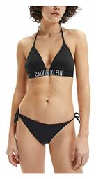 Bikini Τριγωνάκι με Ενίσχυση Μαύρο Calvin Klein