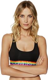 Calvin Klein Bralette Unlined Black από το Cosmossport
