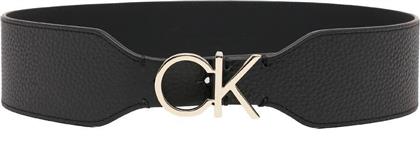 Calvin Klein Δερμάτινη Γυναικεία Ζώνη Μαύρη