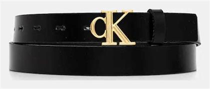 Δερμάτινη Γυναικεία Ζώνη Μαύρη Calvin Klein