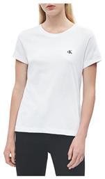 Embroidered Logo Γυναικείο T-shirt Λευκό Calvin Klein από το Modivo