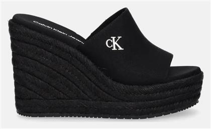 Mules με Τακούνι σε Μαύρο Χρώμα Calvin Klein
