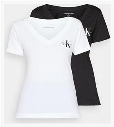 T-Shirt Ck Black/bright White 2Pack Calvin Klein