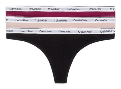 Βαμβακερά Γυναικεία String 3Pack Calvin Klein