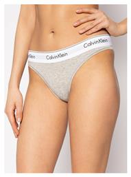 Βαμβακερό Γυναικείο Slip Γκρι Calvin Klein