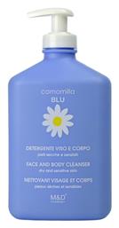 BLU Blu Face & Body Cleanser Υγρό Καθαρισμού για το Πρόσωπο & το Σώμα Κατάλληλο για Ατοπική Επιδερμίδα 500ml Camomilla