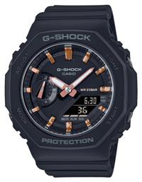 G Shock Ρολόι Χρονογράφος με Μαύρο Καουτσούκ Λουράκι Casio