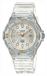 Ladies Collection Ρολόι με Λευκό Καουτσούκ Λουράκι Casio