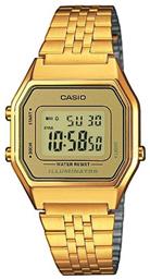 Ψηφιακό Ρολόι με Χρυσό Μεταλλικό Μπρασελέ Casio