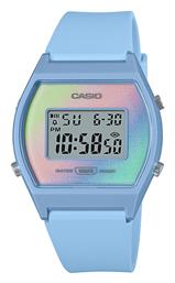 Ρολόι με Μπλε Καουτσούκ Λουράκι Casio