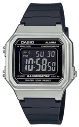 Standard Ψηφιακό Ρολόι με Μαύρο Καουτσούκ Λουράκι Casio