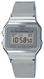 Vintage Ρολόι Μπαταρίας με Μεταλλικό Μπρασελέ Casio
