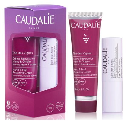 Thé Des Vignes Hand & Lip Duo Σετ Περιποίησης με Κρέμα Χεριών 30ml Caudalie