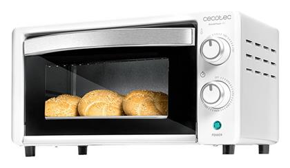Bake & Toast 1090 Ηλεκτρικό Φουρνάκι 10lt Χωρίς Εστίες Λευκό Cecotec