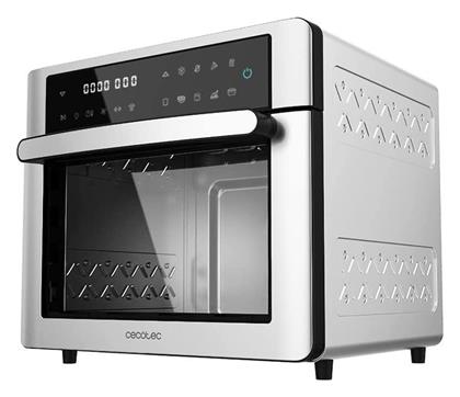Bake&Fry 3000 Touch Steel Ηλεκτρικό Φουρνάκι 30lt Χωρίς Εστίες με Αέρα Cecotec
