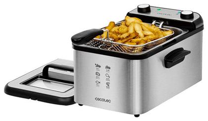Cleanfry Infinity 3000 Φριτέζα Λαδιού με Αποσπώμενο Κάδο 3lt Ασημί Cecotec από το Plus4u