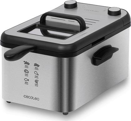 Cecotec Cleanfry Infinity 3000 Full Inox Φριτέζα Λαδιού με Αποσπώμενο Κάδο 3lt Ασημί από το Plus4u